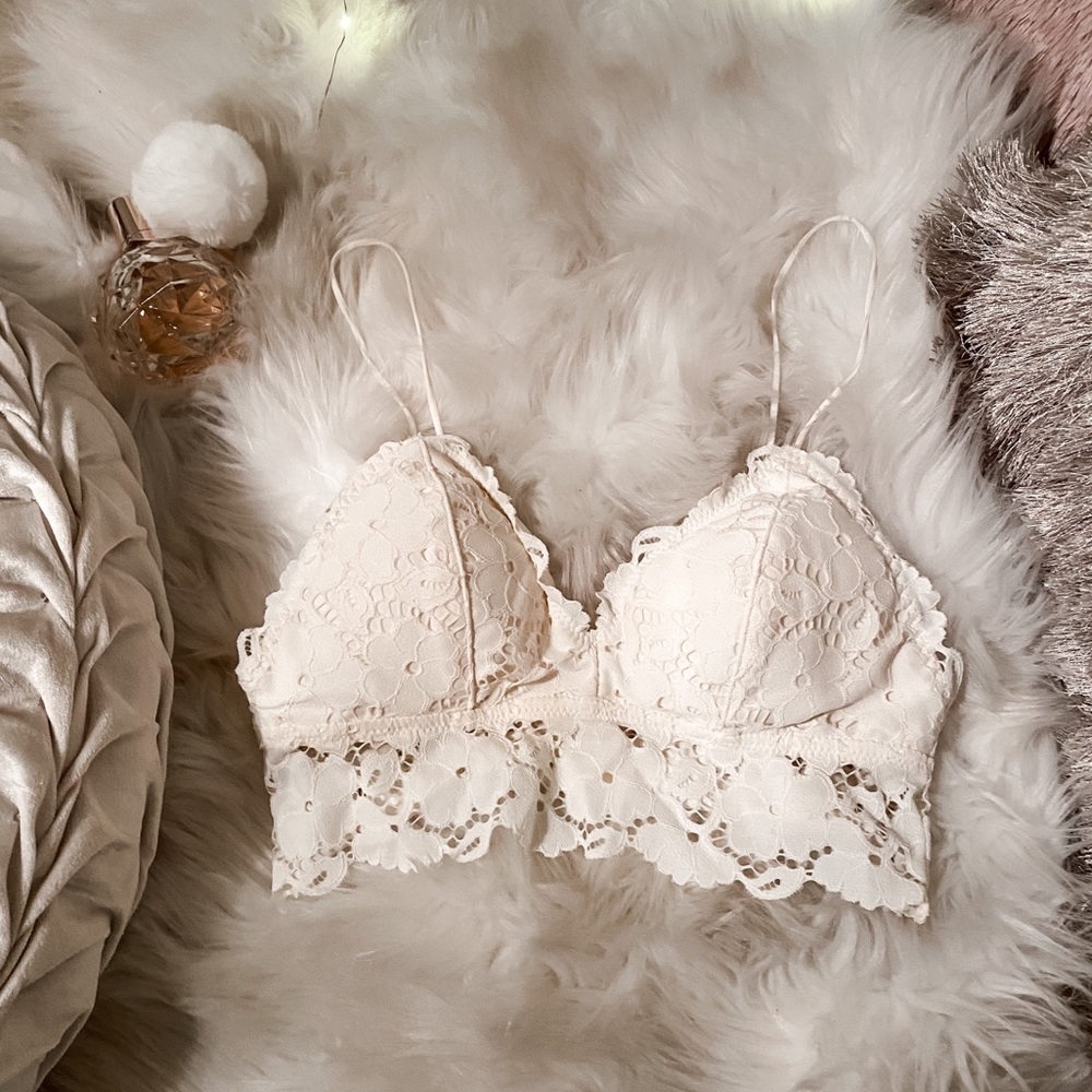 Padded Cream Bralette